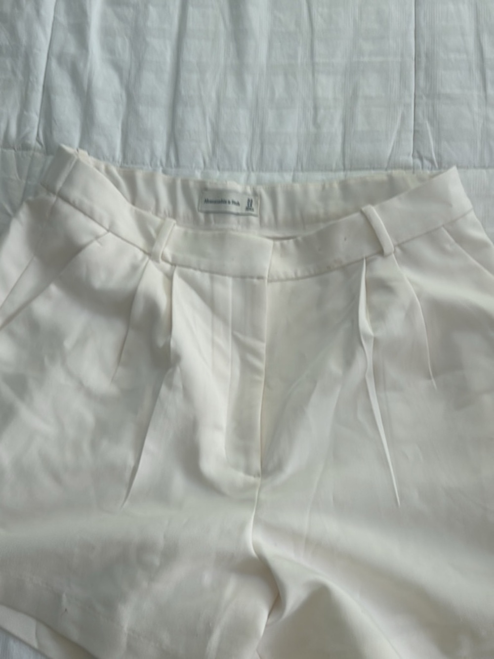 Abercrombie Solane Tailored Pleated Trousers Curve Love size 14/32